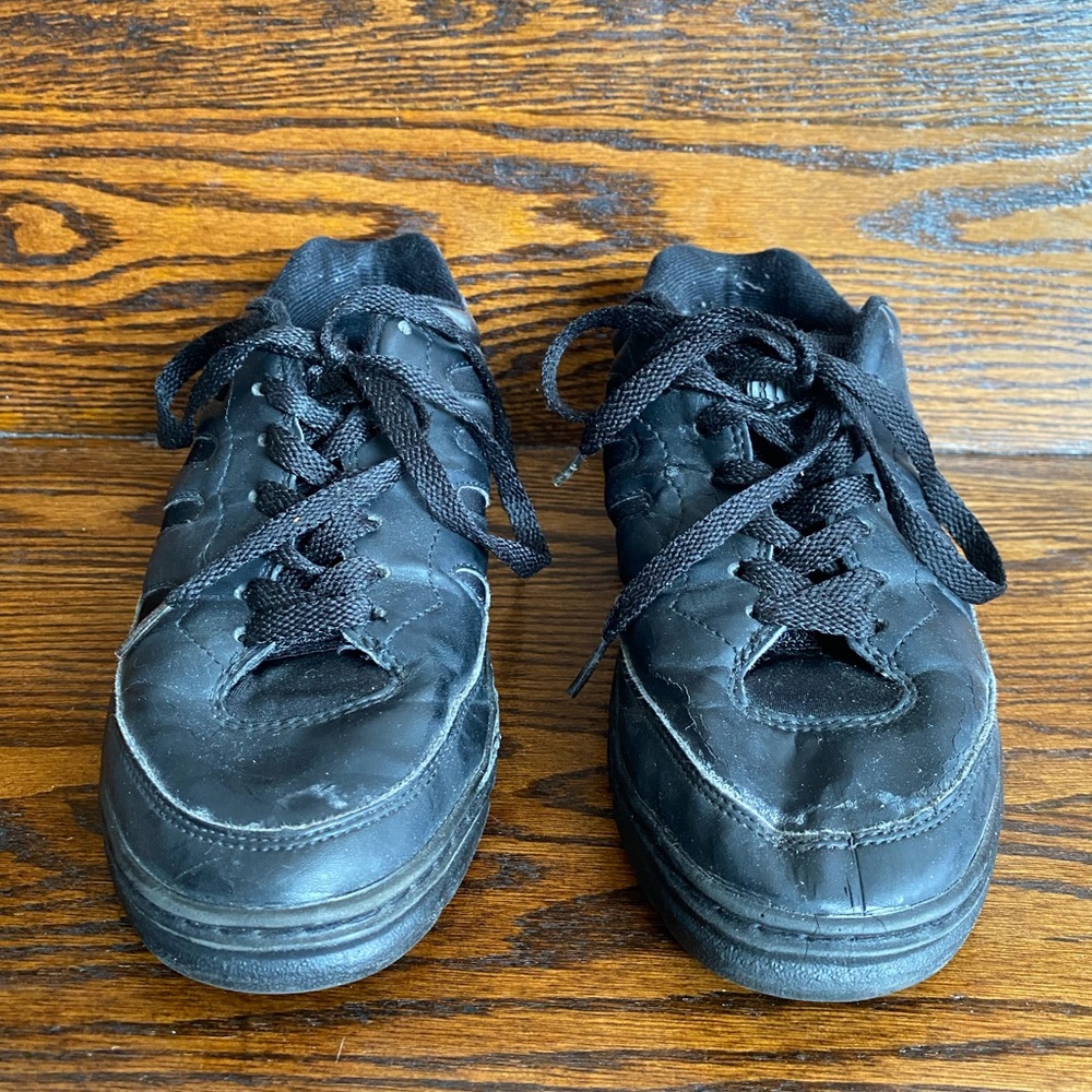 Bloch Black Low Top Dance Sneakers Split Sole Hip Hop Jazz 8.5 - Picture 5 of 9
